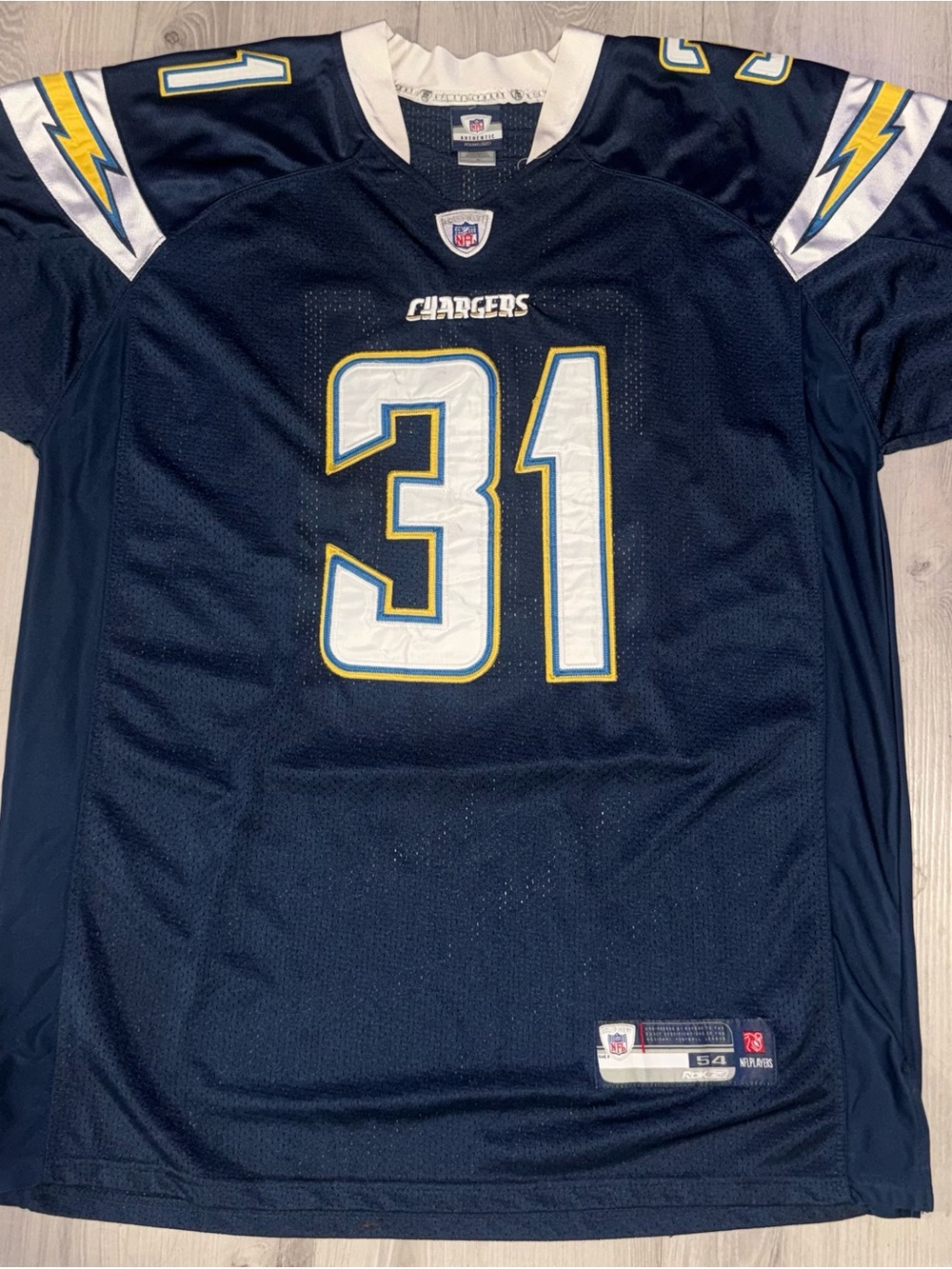 Antonio Cromartie Jersey; San Diego Chargers #31 Men's Football Jersey